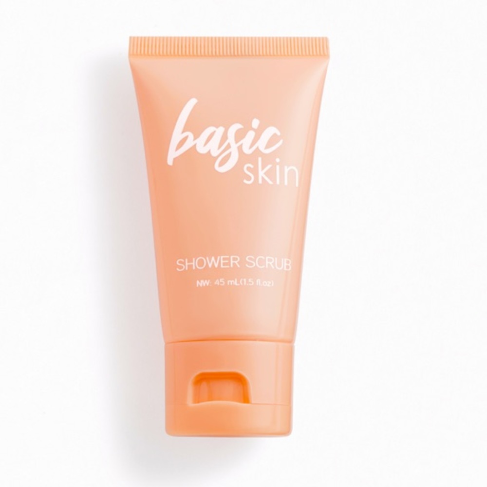 🆕BASIC SKIN: Shower Body Scrub/Exfoliator- Full Size
